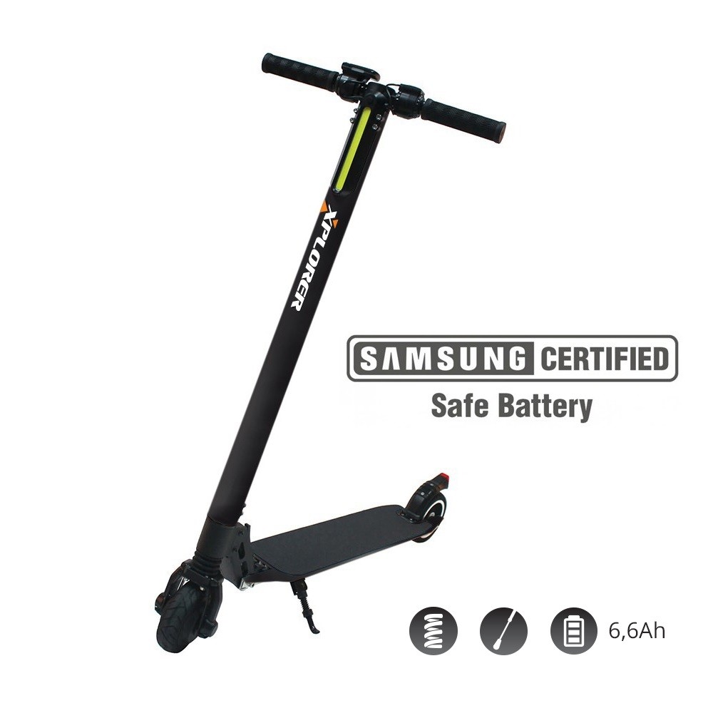 Električni romobil ZOOM black V2 5,5" (izložbeni model)