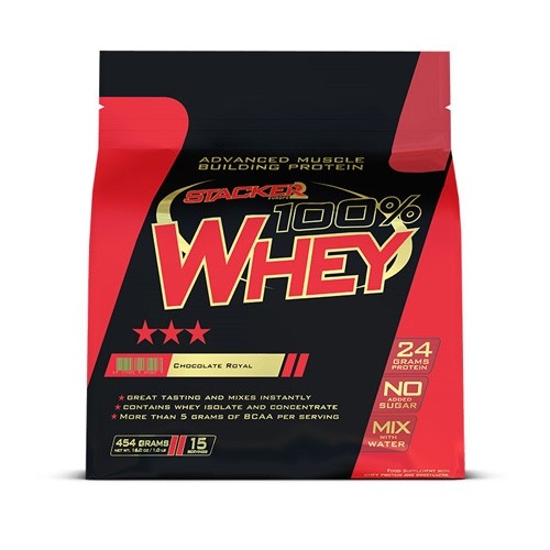 Stacker2 100% Whey (454g) Strawberry Fields