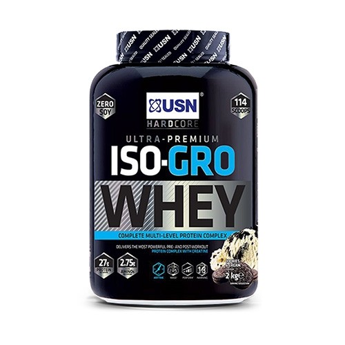 Usn Iso-Gro Whey (2000g) Dutch Chocolate