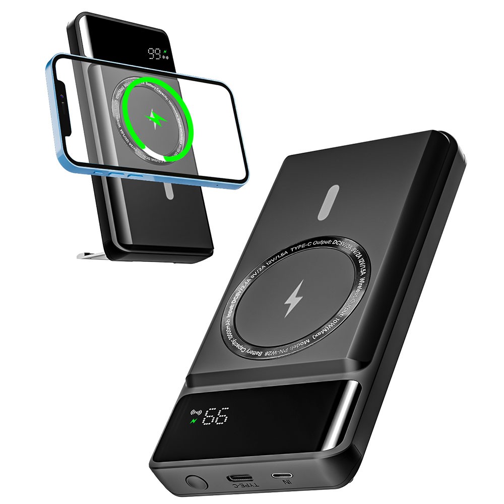 10000mah magnetski bežični punjač power bank