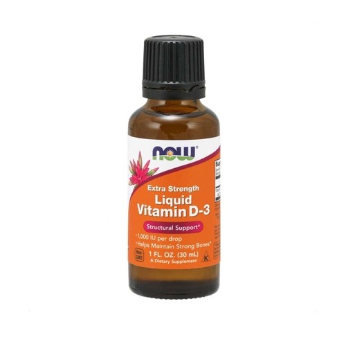 Now Foods Liquid Vitamin D3 Extra Strengh (30ml) Unflavored