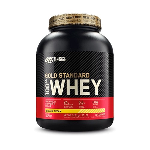 Optimum Nutrition 100% Whey Gold Standard (5lbs) Unflavoured