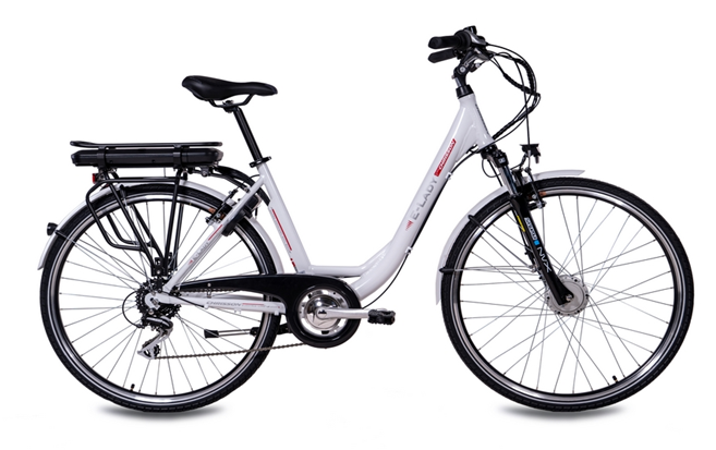 Xplorer Električni bicikl City CHRISSON WHITE