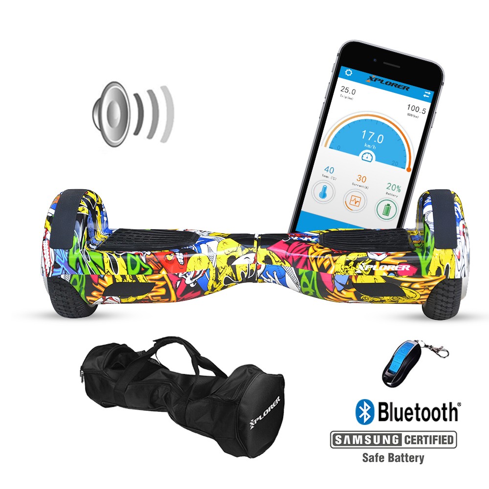 Xplorer Hoverboard City hip-hop 6"