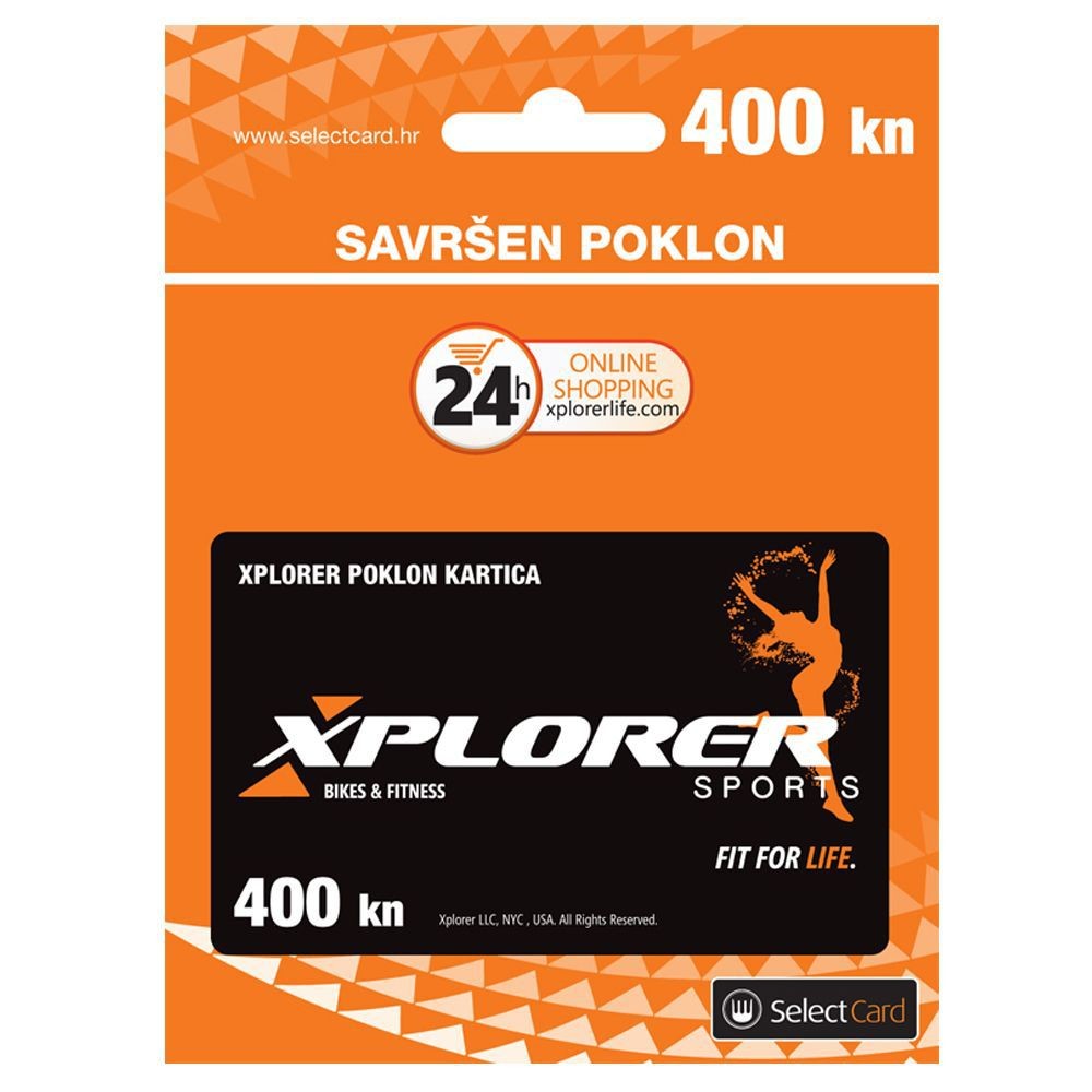 Xplorer poklon kartica