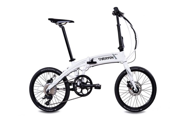 Xplorer Sklopivi Električni bicikl CHRISSON EF3 White