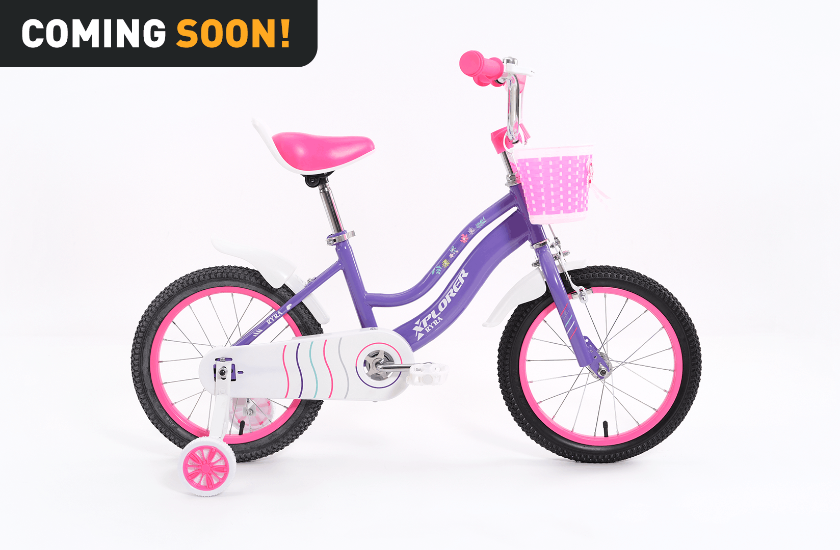 Xplorer kids bicycle KYRA purple 16"