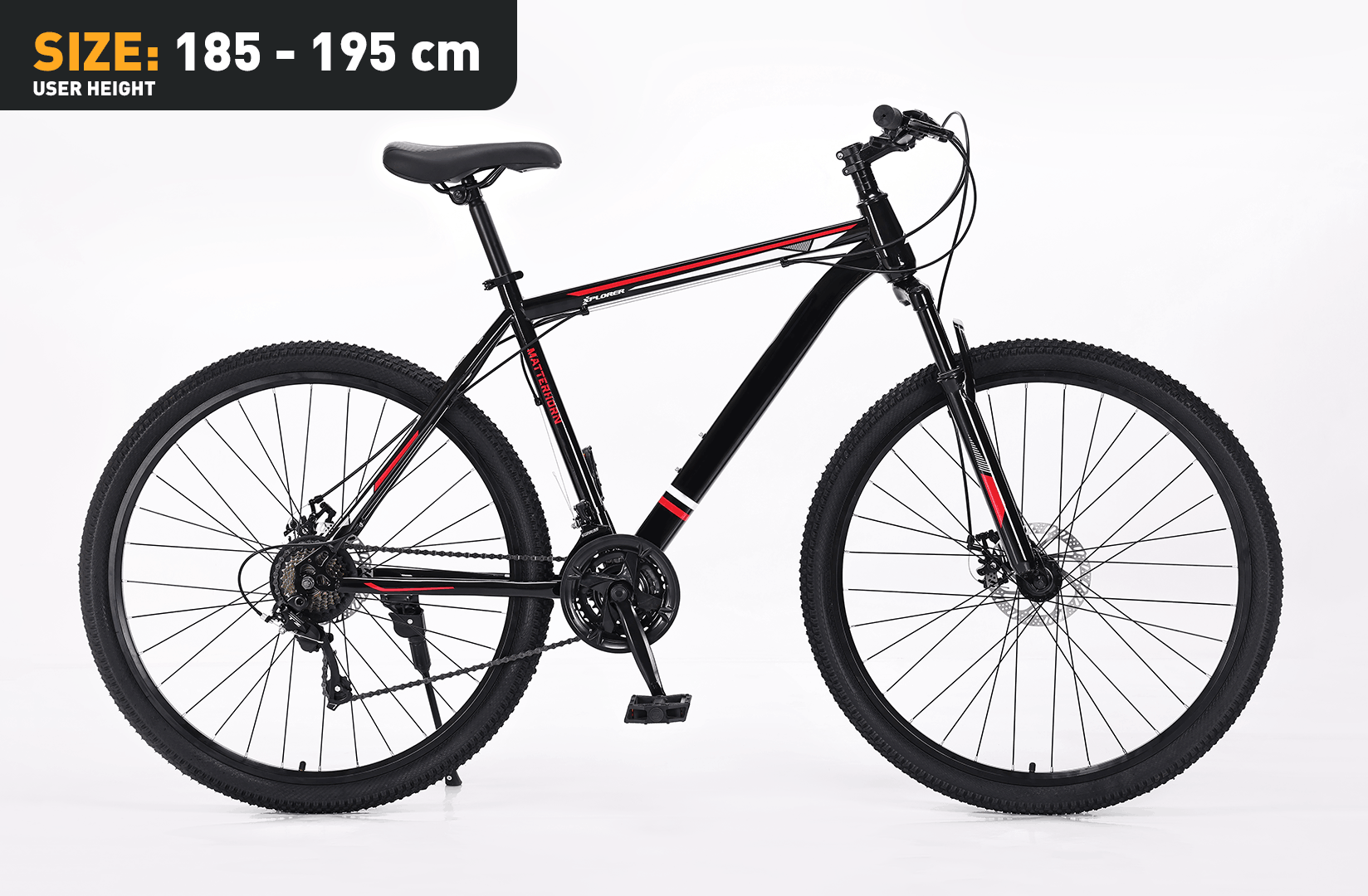 Xplorer MTB bicikl MATTERHORN Crni 29"