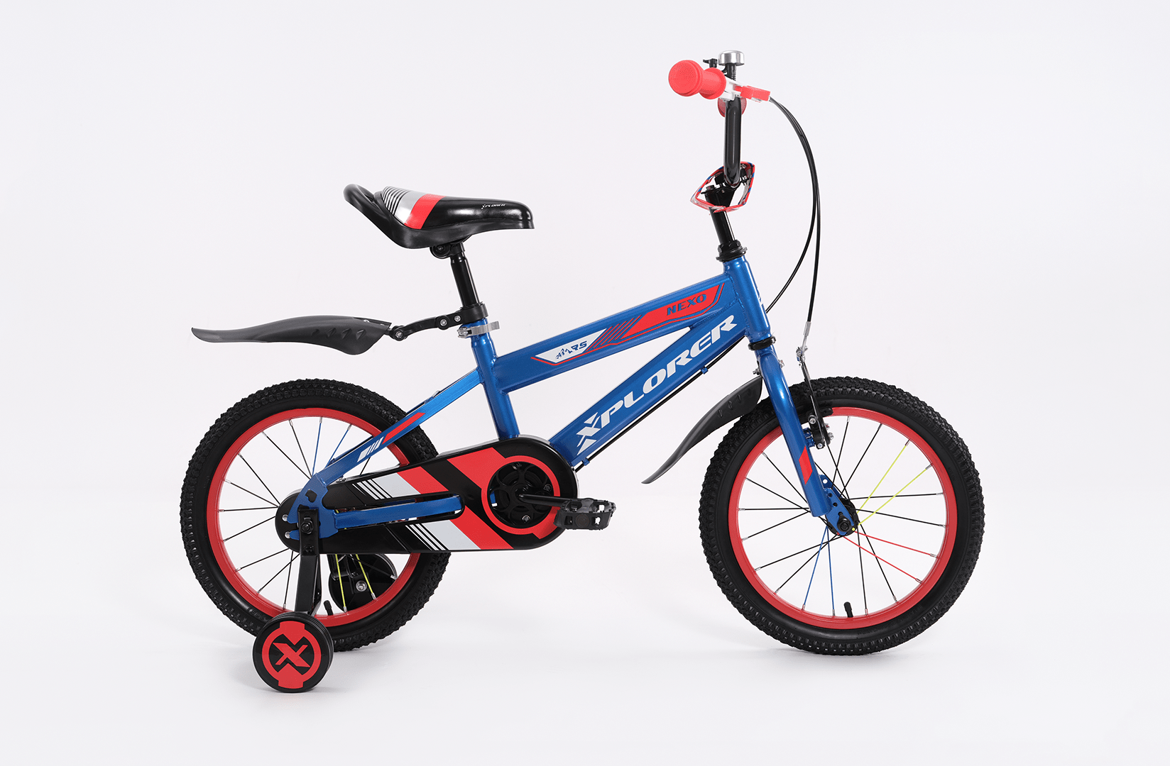 Xplorer kids bicycle NEXO navy blue-red 16"