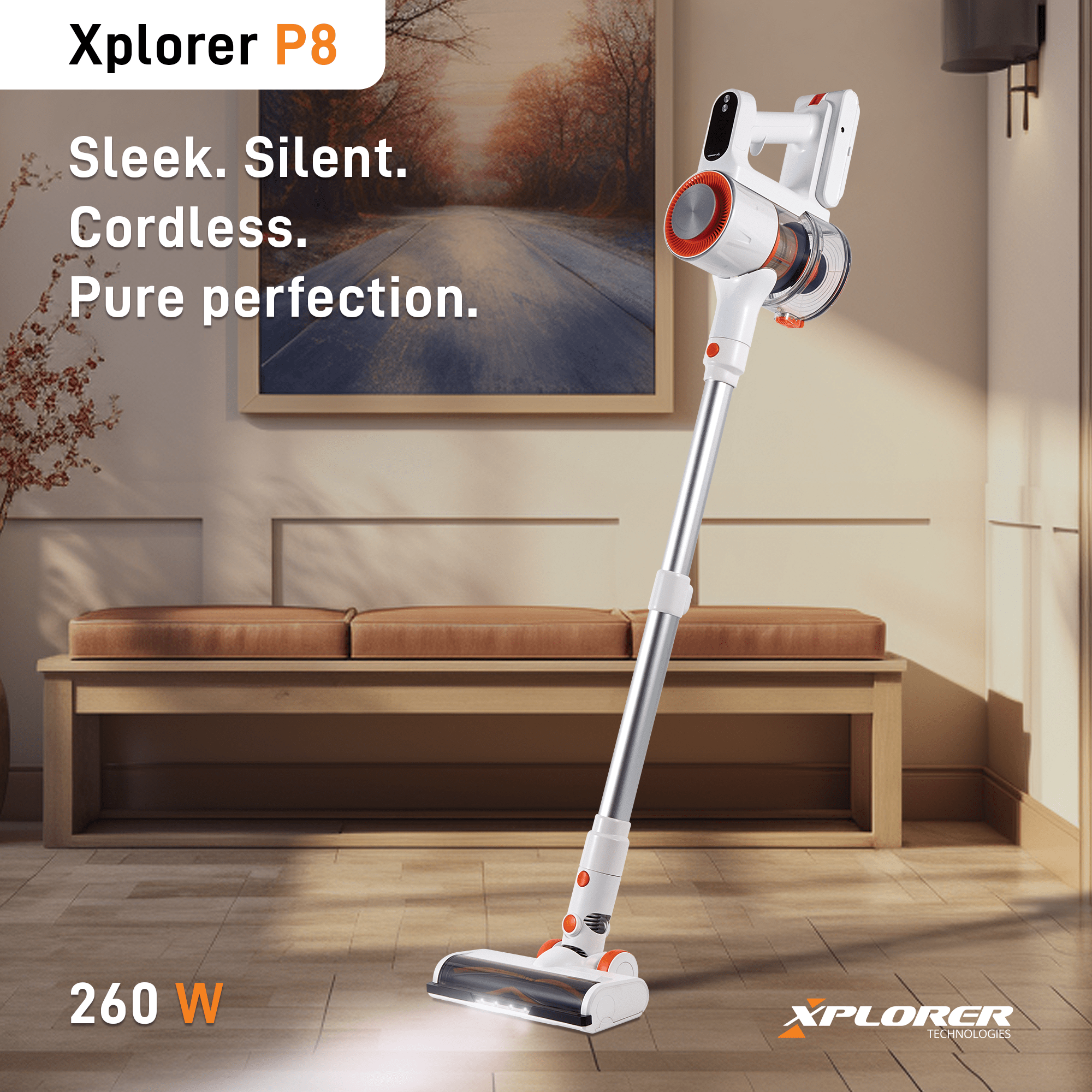 Xplorer P8 bežični štapni usisavač