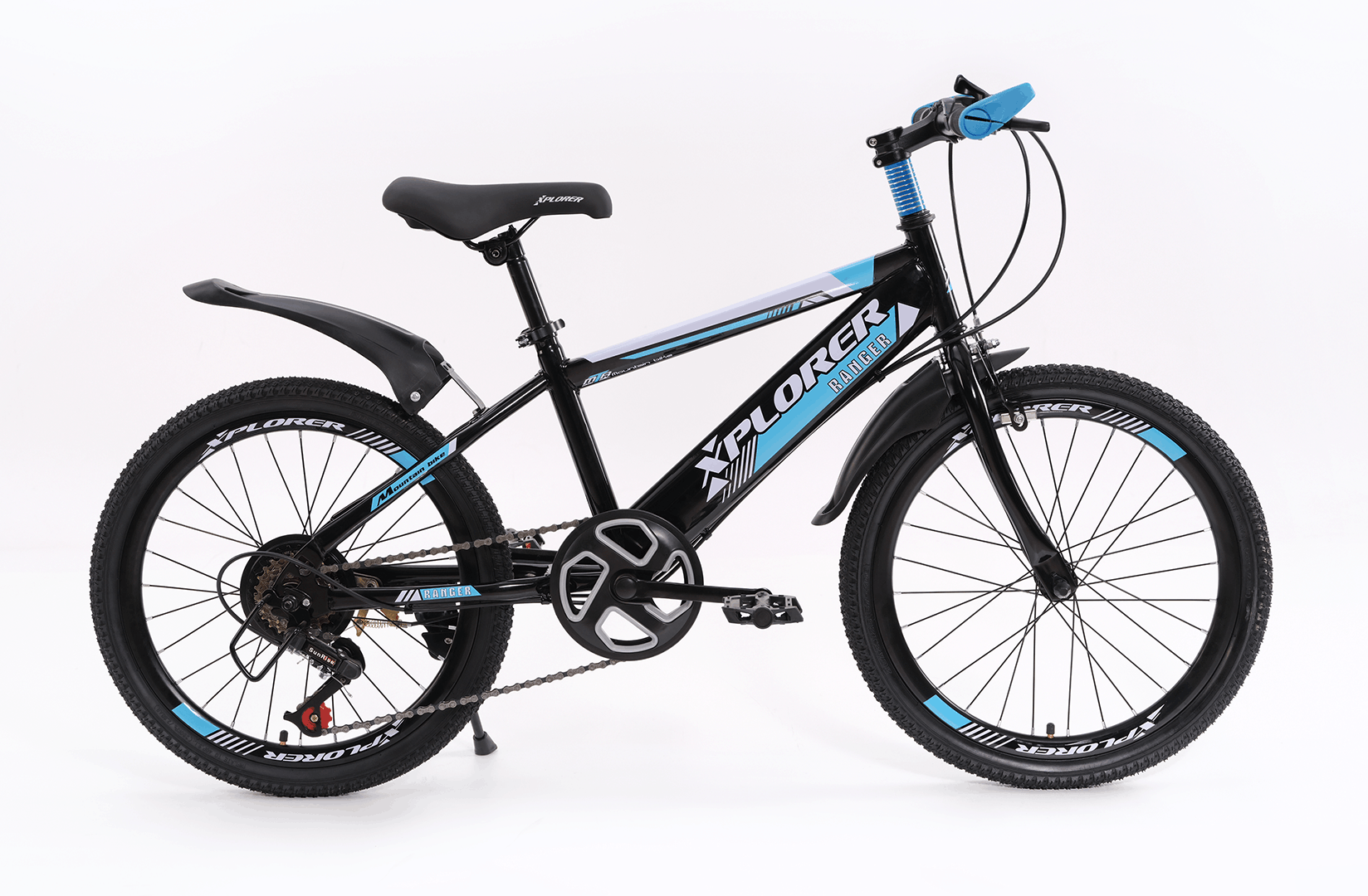 Kids bicycle Xplorer Ranger black-blue 20"