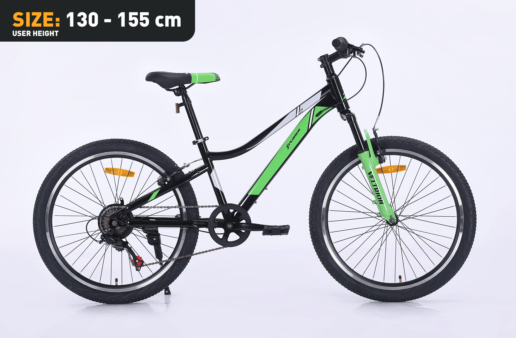 Dječji bicikl Xplorer VELTRION Black-Green 24"