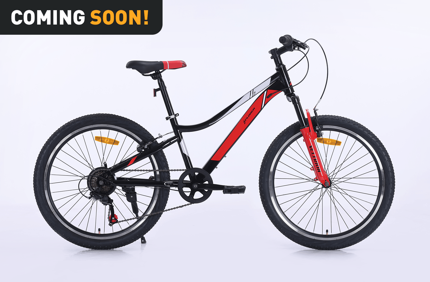 Dječji bicikl Xplorer VELTRION Black-Red 24"