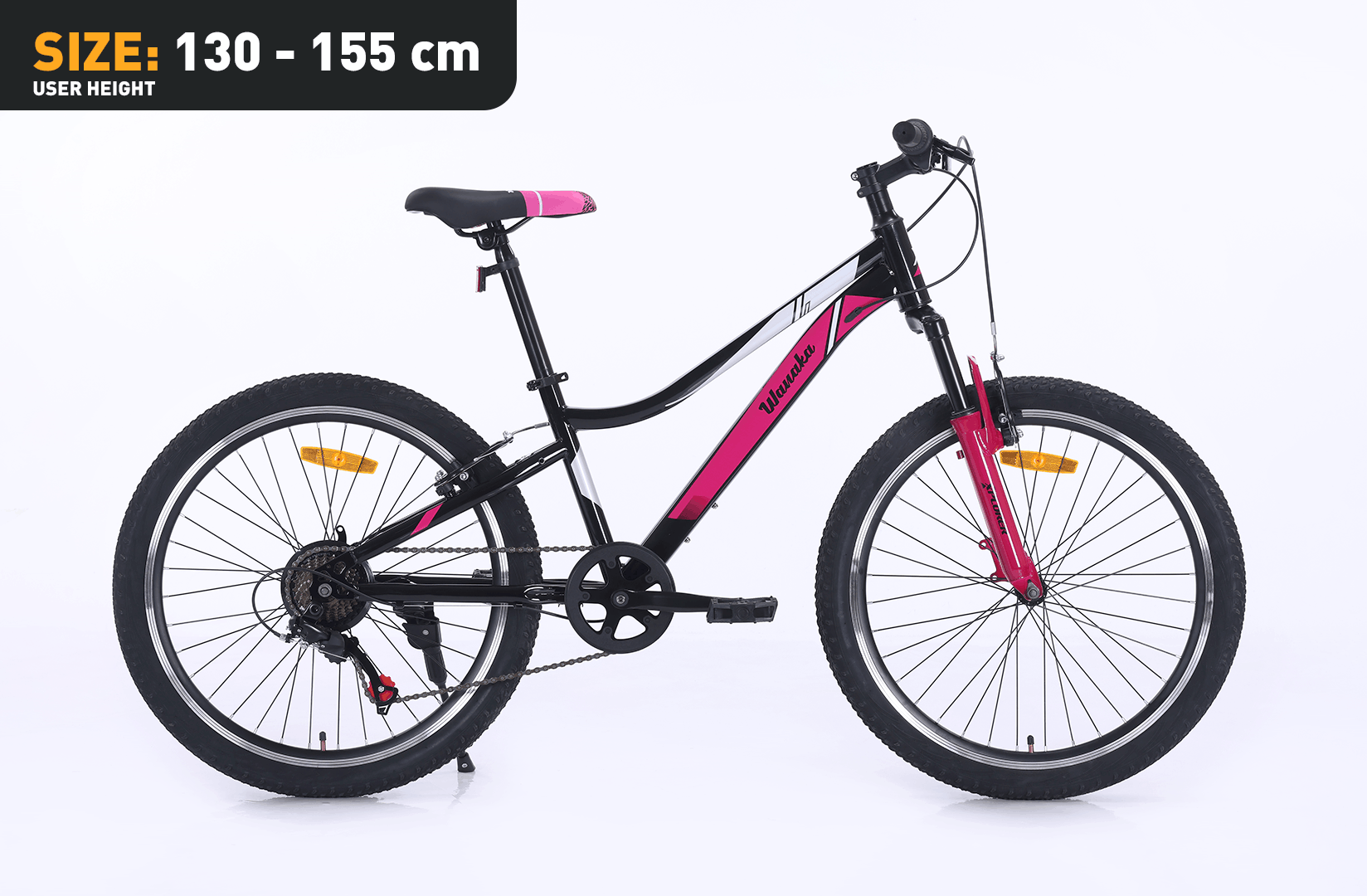 Dječji bicikl Xplorer WANAKA Black-pink 24"