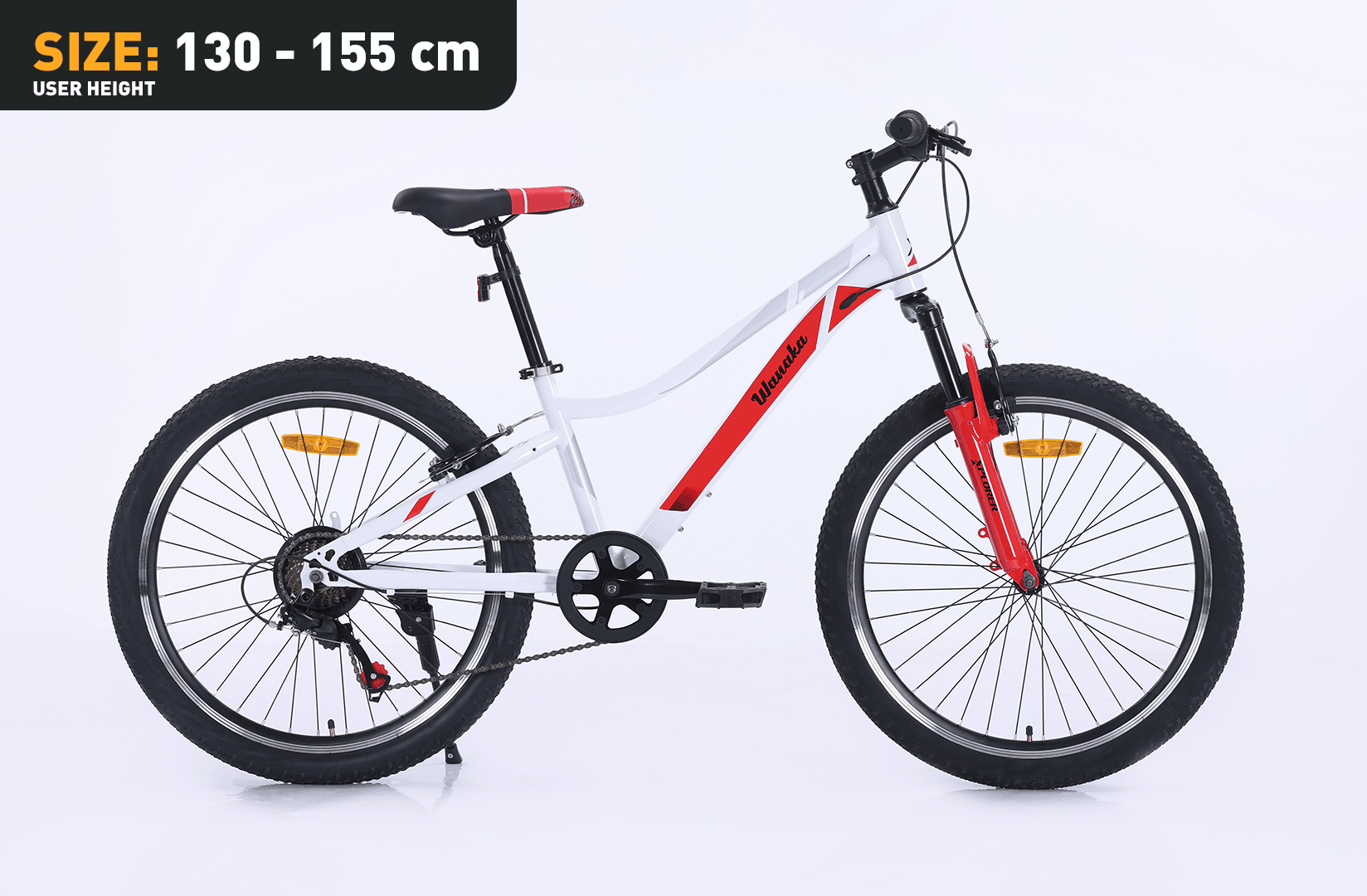 Dječji bicikl Xplorer WANAKA White-Red 24"