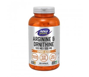 Now Foods Arginine/Ornithine (250) Standard