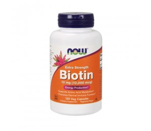 Now Foods Biotin 10000µg Extra Strength (120) Standard