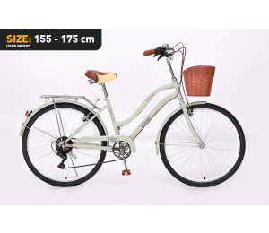 Xplorer City bike VERONA Olive green 26"