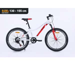 Dječji bicikl Xplorer WANAKA White-Red 24"